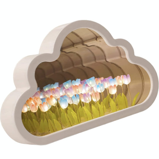 LAMPARA DE TULIPANES