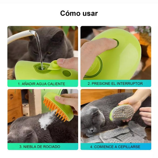 CEPILLO A VAPOR PARA MASCOTA