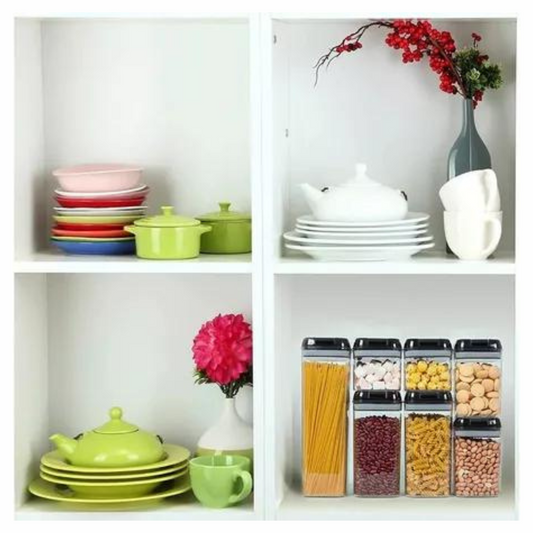 SET DE 7 CONTENEDORES PARA ALIMENTO