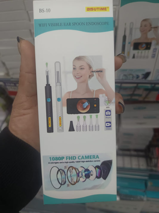 KIT LIMPIEZA DE OIDOS CON CÁMARA